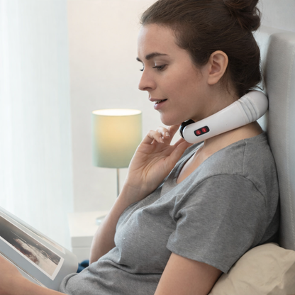 Masajeador de cuello y espalda electromagnético